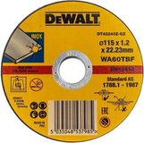 DEWALT DT42335TZ INOX METAALDOORSLIJPSCHIJVEN | 115 MM | 10 STUKS