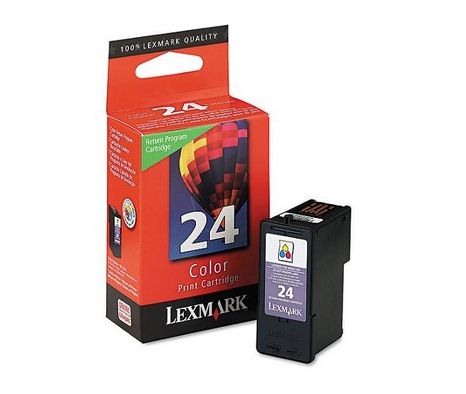 Lexmark Nr. 24 retourprogramma kleuren inktcartridge - Cyaan, Geel, Magenta