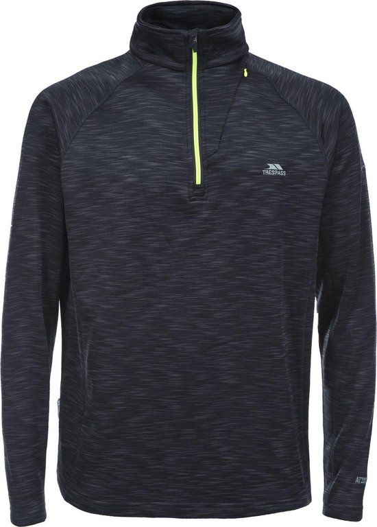 Trespass Collins Fleece - Unisex - Black Marl - S