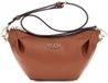 GUESS Amorette Top Zip Shoulder Bag Cognac
