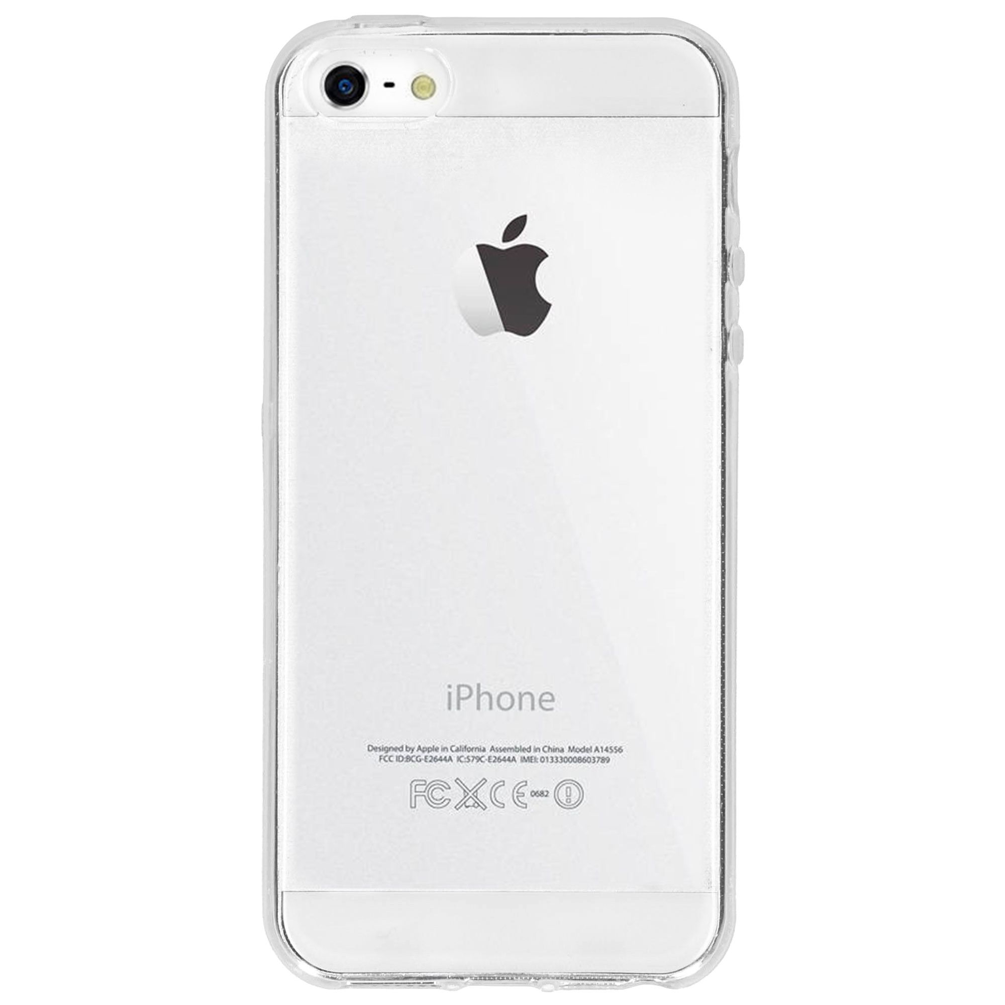 Accezz Clear Backcover iPhone 5 / 5s / SE hoesje - Transparant