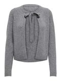 ONLY ONLJESSIE LS ONE STRING CARDIGA KNT NOOS Cardigan Dames XL Medium Grey Melange