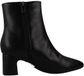 Clarks 26182935C Zwart Leer Chukka Boots Vrouwen Maat 36 EU