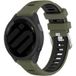 Strap-it Garmin Bracelet sport avec boucle Approach S42 (vert olive/noir)