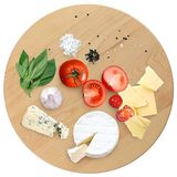 KADAX Draaibare serveerschaal, draaiplateau van natuurlijk hout, antibacteriële draaiplaat, bladvriendelijke serveerbord, snackbord voor het serveren (ø 45 cm)