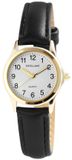 Excellanc Montre femme 1900264-001 doré bracelet noir 25mm