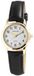 Excellanc Montre femme 1900264-001 doré bracelet noir 25mm