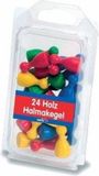 Noris Houten pionnen 24 mm
