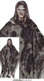 Fiestas Guirca Heren Poncho Grey Ghost L