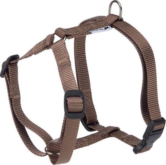 Ferplast Champion Hondentuigje - Nylon - Bruin - Verstelbaar 44-72 cm