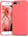 kwmobile telefoonhoesje geschikt voor Apple iPhone 7 Plus / iPhone 8 Plus - Hoesje met siliconen coating - Smartphone case in neon koraal