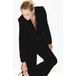 Mango fluwelen blazer - zwart