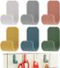 Dailygoods Crochet mural Lot de 18 - Auto-adhésif - Plastique - Multicolore