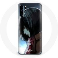 Maniacase Etui voor Huawei P30 Pro Mikasa Ackerman Attack of the Titans Manga Anime