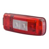 HELLA 2VP 011 511-041 Achterlicht - Gloeilamp - 24V - Inbouw/Geschroefd - Lenskleur: Rood/Transparant - Stekker: AMP - rechts - Aantal: 1