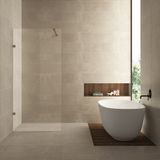 Wiesbaden Less Inloopdouche 60x200 cm - Nano Gecoat Helder Glas - Brons Koper