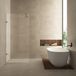 Wiesbaden Less Inloopdouche 60x200 cm - Nano Gecoat Helder Glas - Brons Koper
