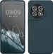 kwmobile telefoonhoesje geschikt voor OnePlus 11 - Hoesje met siliconen coating - Smartphone case in leisteen