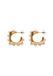 Gaya Leo E-Commerce Ltd. Gaya Earrings Gold White Pearl 2.3 cm
