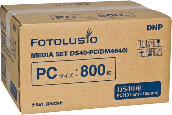 DNP DS 40 Media DS 10x15 cm 2x 400 Prints