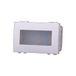IXTRIMA Led-inbouwlamp, 3 modules, warmwit, 3000 K, compatibel met BTicino Living, wit