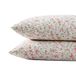 Laura Ashley - Standaard kussensloopset, ademend percal katoenen beddengoed, knapperig en koel woondecoratie (Norella Pink, 2-delig)