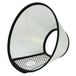 Arquivet Isabelino Kunststof halsband voor honden, 47-49 x 21 cm, herstelkegel voor huisdieren, wondbeschermhalsband, conische halsband