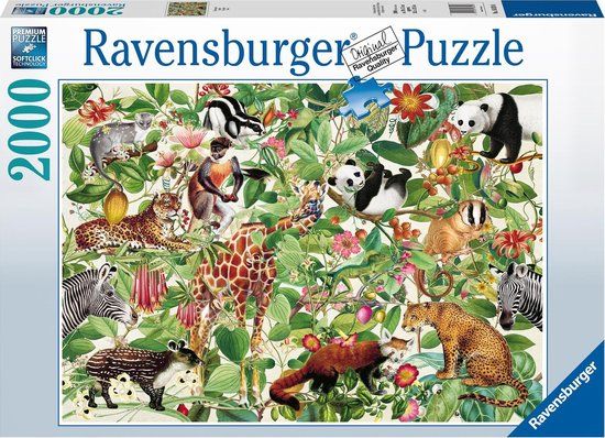 Ravensburger Jungle Puzzel - 2000 stukjes - Multicolor