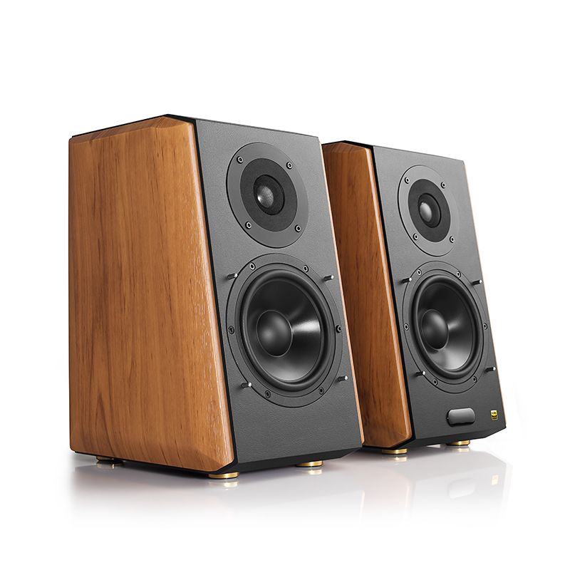 Edifier S1000W - 2.0 Speaker Set - 120W - Zwart/Hout
