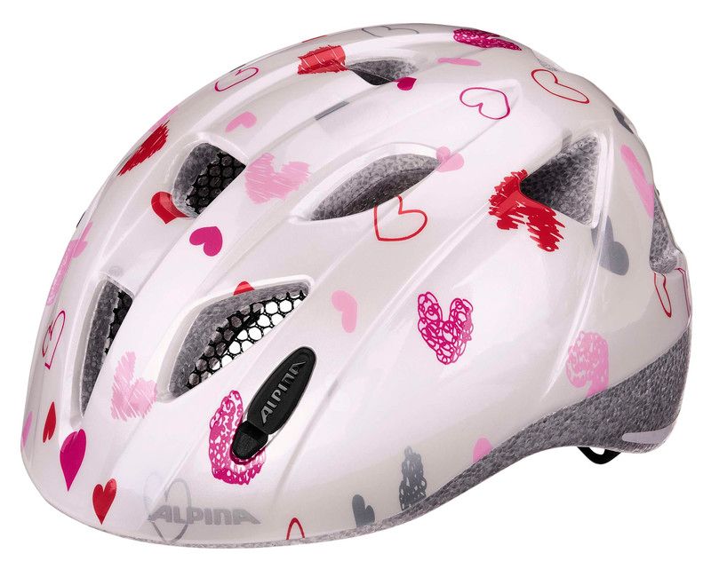 Alpina Ximo Fietshelm roze/wit - 4003692238566
