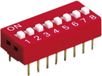Diptronics DS-04V DIP-schakelaar Nombre de pôles 4 Standard 1 pièce(s)