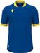Macron T-shirt Cerberus Eco Royal Blue/Yellow Polyester Short Sleeve M