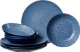 Kitwe Service de table 8 pcs. bleu