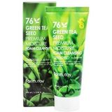 Farm Stay Green Tea Seed Premium Moisture Foam Cleansing - 100ml