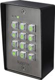 Sygonix SY-6888064 Codeslot Oppervlakmontage 12 V DC/AC, 24 V DC/AC IP65 Met verlicht toetsenbord