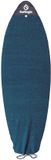 Surflogic Surfboard cover fish en hybride oceaangroen Polyester Volwassenen