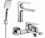 Mexen Lynx R62 set de bain, chrome