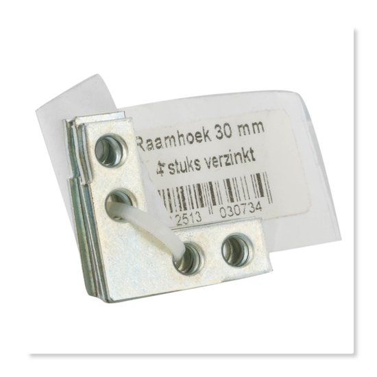 Waelbers Skapa Global B.V. Raamhoeken - 30 mm - Verzinkt (4 stuks)