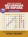 Recuerdos de España: La cocina de siempre: 100 Sopas de Letras en Letra Grande para Mayores | La Cocina de Siempre de Toda España con Soluciones
