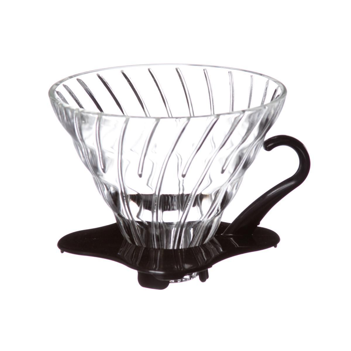 Hario V60 - Zwart - Transparant - 4 Cups