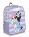 Bluey Sac à dos Chiot 3D Violet Polyester 30 x 24 x 8 cm