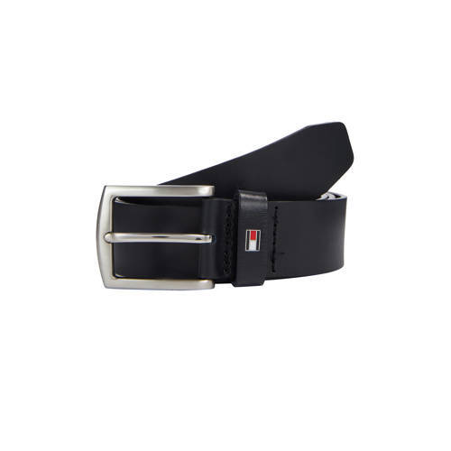 Tommy Hilfiger Tommy Hilfiger leren riem New Denton 3.5 donkerblauw