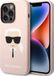 Karl Lagerfeld iPhone 14 Pro Max Hardcase - Karl's Head - Pink - MagSafe