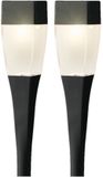 Lumineo set de lampes solaires 10x noir