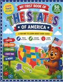 Learn the 50 States of the USA for Kids: Trace, Colour & Explore the Capitals, State Symbols & Nicknames of the USA workbook