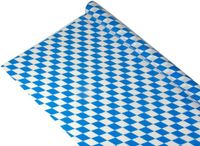 Merkloos 2x stuks Bayern Oktoberfest tafelkleden plastic rol 20 x 1 meter