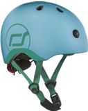 Scoot and Ride Kinderhelm Steel - Maat xxs-s - Blauw