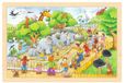 Goki 57808 Zoo houten puzzel