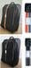 SUNMOOL Kofferriem met TSA Cijfer Slot - Bagage Riem - Luggage Strap - 200 cm - Regenboog & Zwart - 2 Stuks