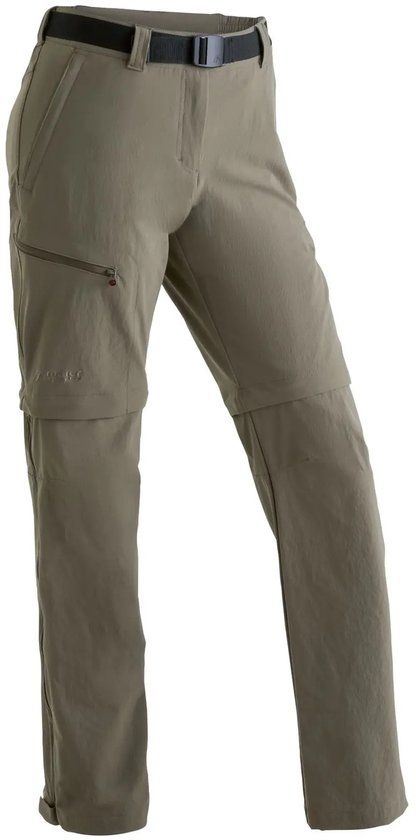 Maier Sports Dames Wandelbroek Nata Teak Polyester/Elastaan